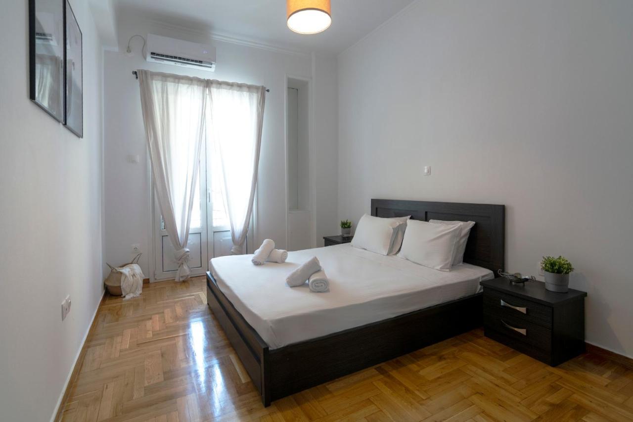 Modern 2Bd Apt In Athens , 3-Min Metro Ngoại thất bức ảnh